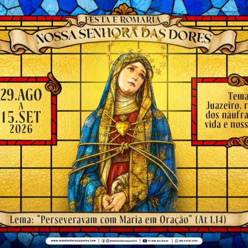 Romaria de Nossa Senhora das Dores começa neste sábado (29) na Basílica de Juazeiro do Norte
