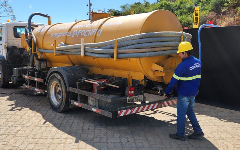 Ambiental Crato coleta e trata todo o esgoto da ExpoCrato 2026