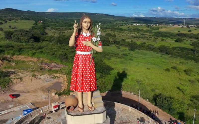 Inaugurado o Complexo religioso e turístico em homenagem à Beata Benigna, em Santana do Cariri