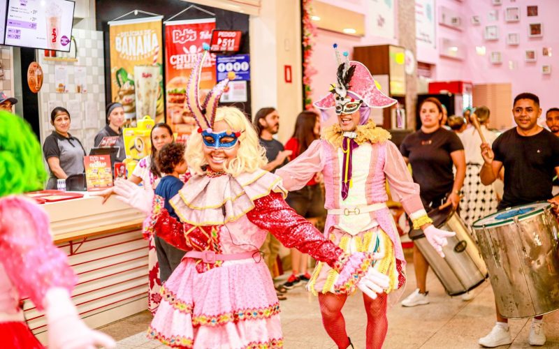 Cariri Shopping entra no clima do Carnaval com programação especial para toda a família
