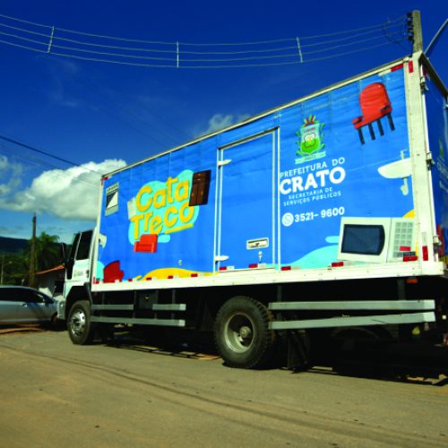 Cata Treco percorre as zonas urbana e rural do Crato até sexta-feira, 22