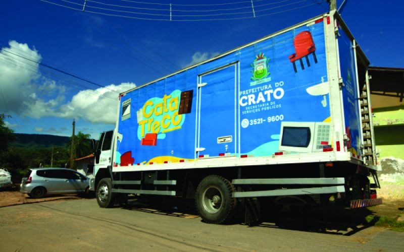 Cata Treco percorre as zonas urbana e rural do Crato até sexta-feira, 22