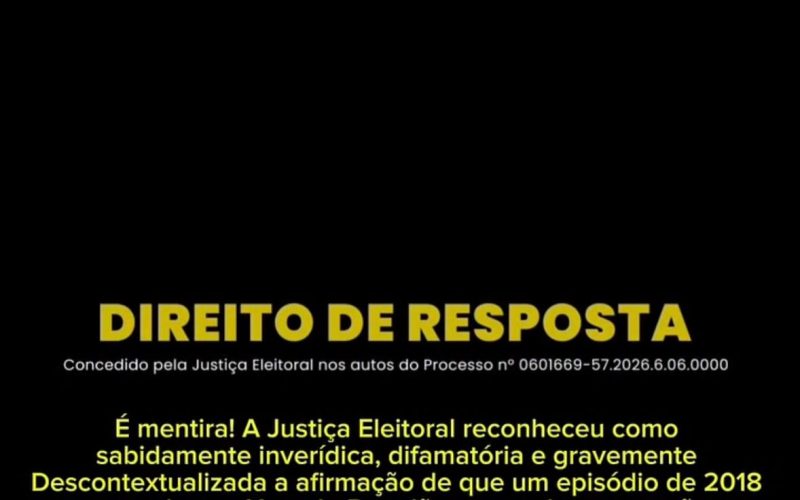 Ciro Gomes publica direito de resposta de Yury do Paredão após decisão da Justiça Eleitoral