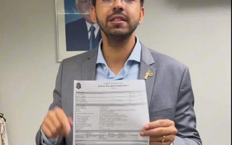 Deputado estadual Davi de Raimundão destina R$ 1 milhão para a saúde em Juazeiro