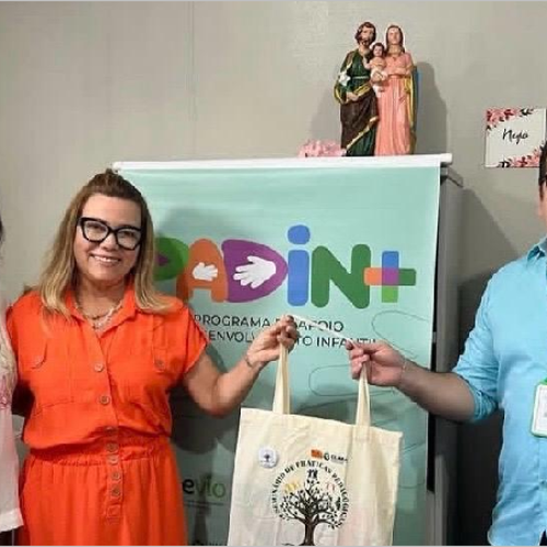 Secretaria de Educação do Crato recebe equipe do PADIN+ e reforça compromisso com a primeira infância