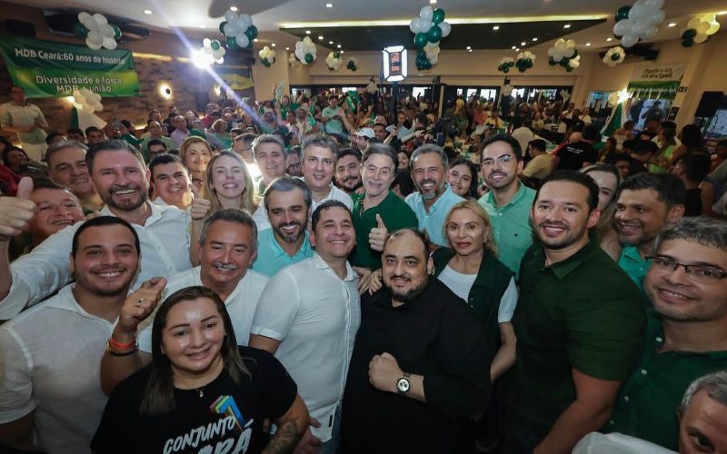 MDB fortalece articulação política em Fortaleza com presença de Elmano e Camilo