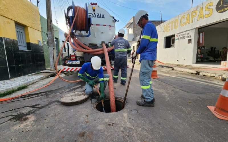 Cariri: Cagece e Ambiental Ceará realizam manutenções preventivas em mais de 60 km de rede de esgoto