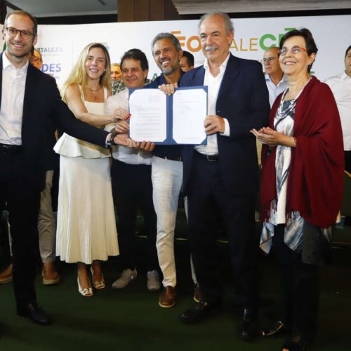 BNDES e Governo do Ceará anunciam R$ 1,1 bilhão para infraestrutura urbana, segurança hídrica e indústria de tecnologia