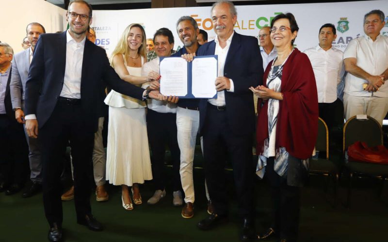 BNDES e Governo do Ceará anunciam R$ 1,1 bilhão para infraestrutura urbana, segurança hídrica e indústria de tecnologia