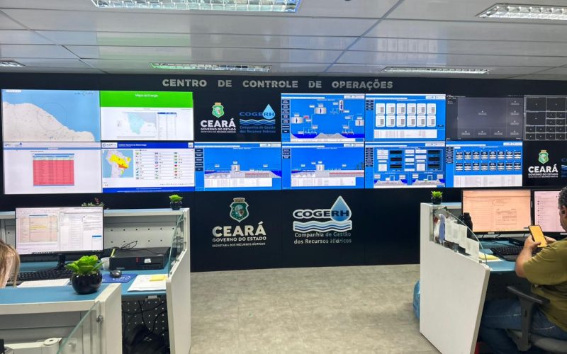 Novo Centro de Controle de Operações da Cogerh fortalece a modernização da gestão hídrica no Ceará