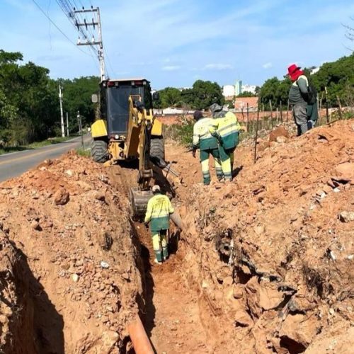 Cagece beneficia mais de 40 mil pessoas com obra de melhoria no abastecimento de água em Barbalha
