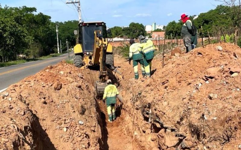 Cagece beneficia mais de 40 mil pessoas com obra de melhoria no abastecimento de água em Barbalha