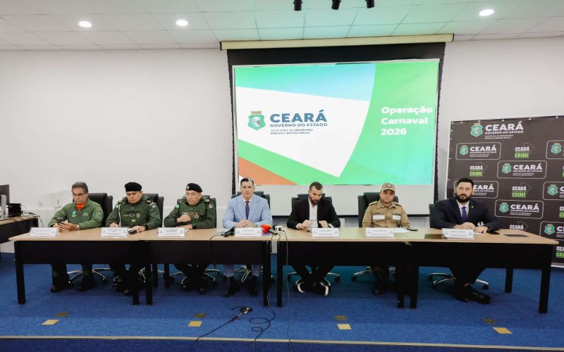 “Operação Carnaval 2026”: 9.380 agentes de Segurança Pública do Ceará atuarão diariamente durante o feriadão