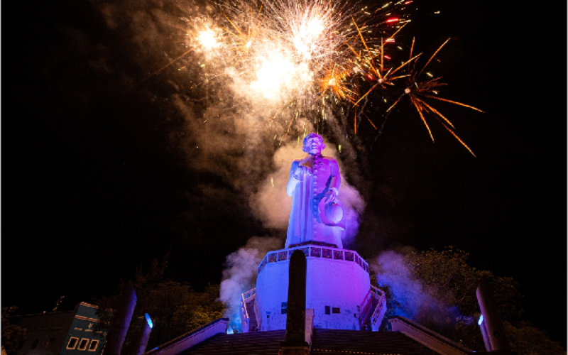 Réveillon com show pirotécnico de baixo ruído será realizado na Colina do Horto