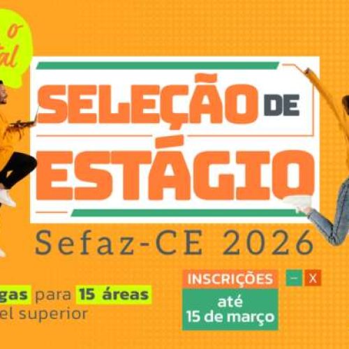 Sefaz-CE: inscrições para seleção de estágio encerram domingo (15)Crato realiza mais de 290 procedimentos no 3º Mutirão de Cirurgias de Varizes