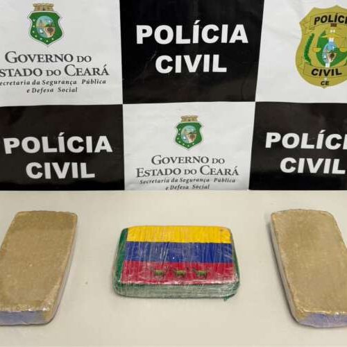 Homem é preso em flagrante suspeito de tráfico interestadual com mais de três quilos de drogas em Jardim